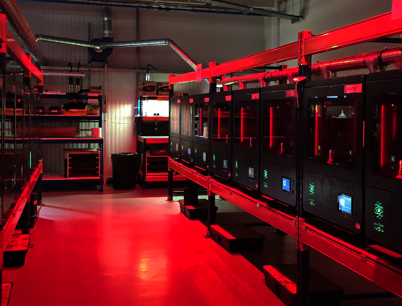 GLUCK, 영국 Photocentric과의 만남, 산업 3D프린팅 대량생산의 기술적 교류