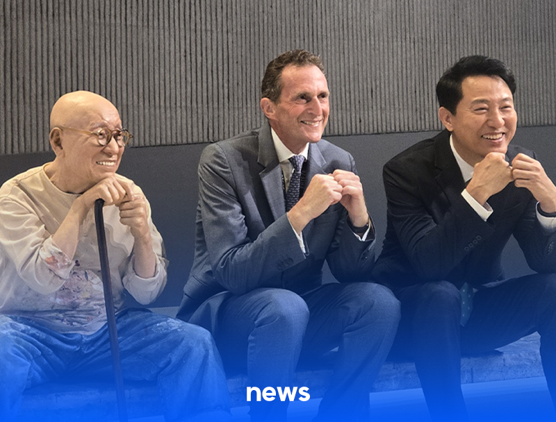 글룩, 프리즈 서울 2025 서 3D프린팅 기술로 단색화의 거장 박서보 화백 재현